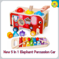 New 5 in 1 Elephant Percussion Car