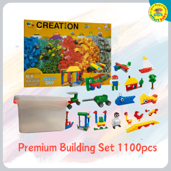 Premium Building Set 1100pcs